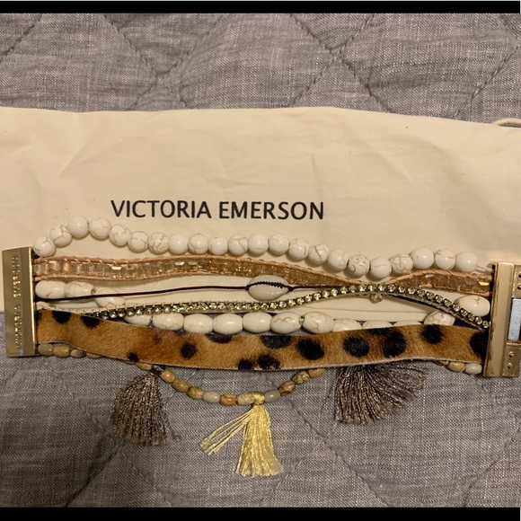 Victoria Emerson Jewelry - Victoria Emerson Leopard Magnetic Clasp Bracelet